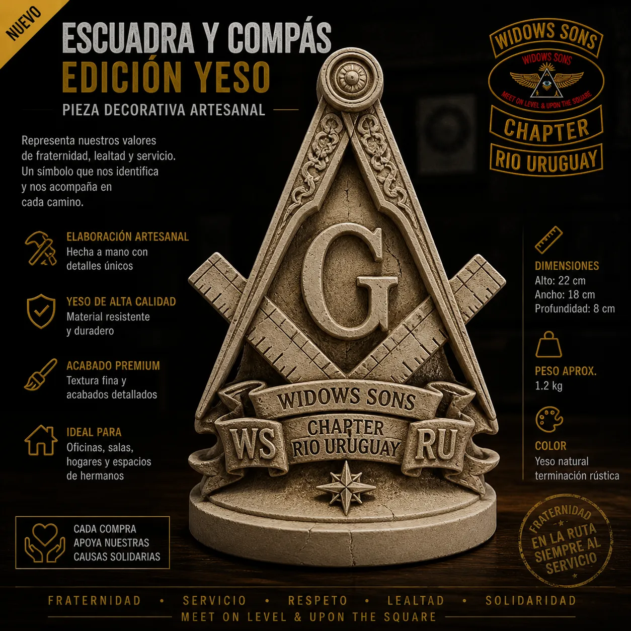 Escuadra y Compás WS Edición Yeso